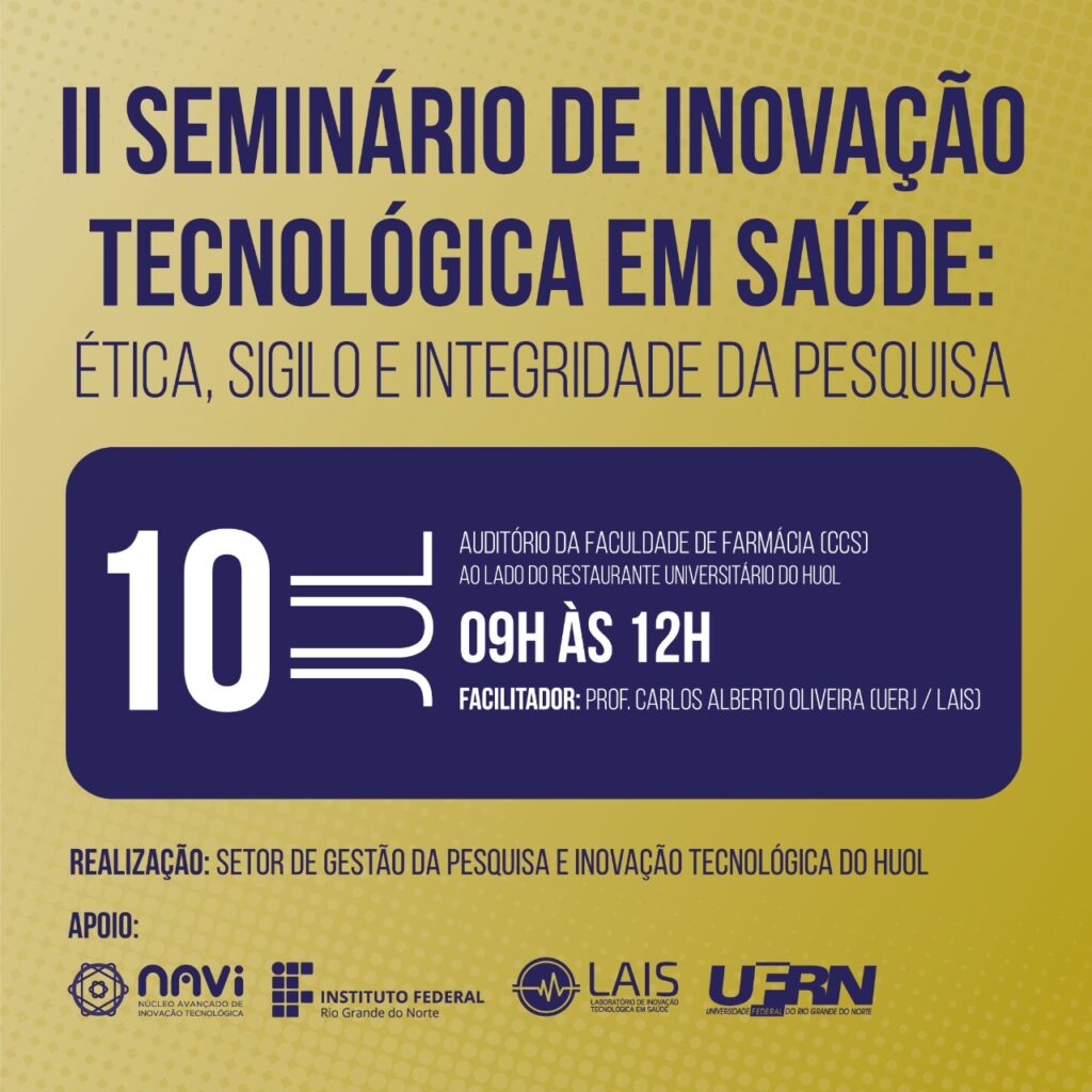 II seminário de inovação tecnológica em saúde